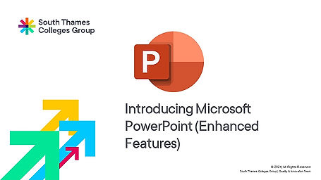 Which App - PowerPoint (Enhanced Features)